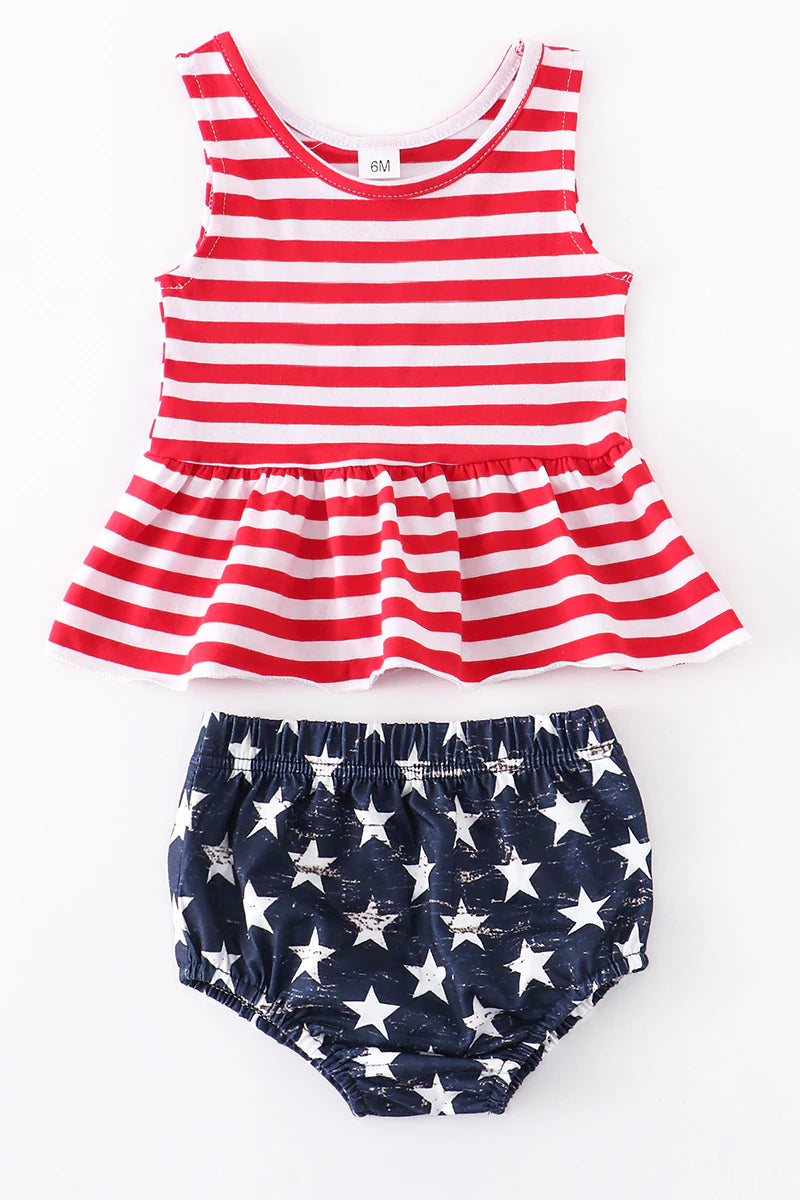 Liberty 2-Piece Stars and Stripes 4th of July Set