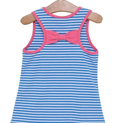 Abby Bow Back Girls Bloomer Set by Jellybean Smock Candy