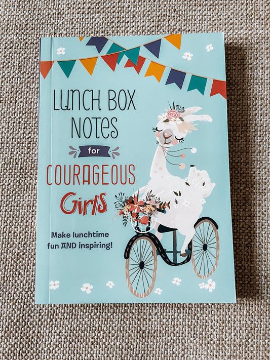 Lunch Box Notes for Courageous Girls NEW
